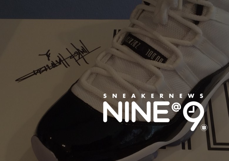 Sneaker News NINE@NINE: Jordans Not Autographed By Michael