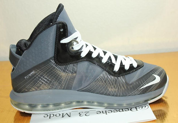 Lebron 8 V2 Cool Grey Carbon Fiber Sample 4