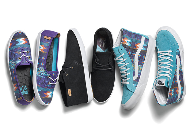 Leila Hurst x Vans Surf Holiday 2014 Footwear Collection