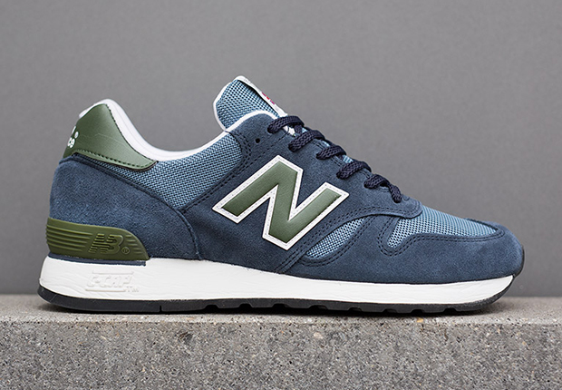 New Balance 670 Made in UK – Blue – Olive