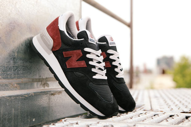 New Balance 990 Made In Usa Black Brown White 03