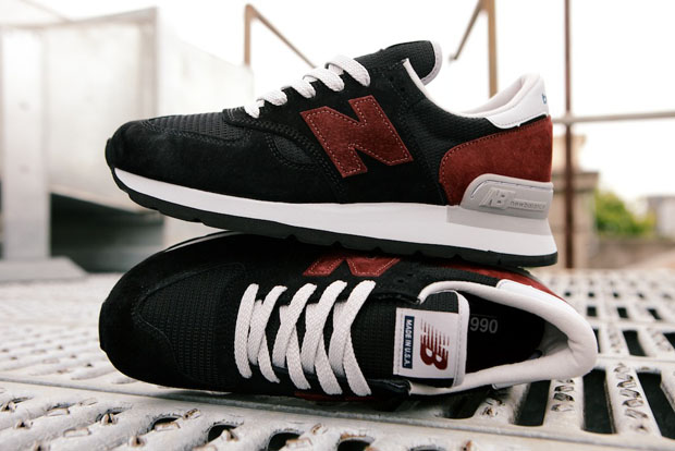 New Balance 990 Made In Usa Black Brown White 05