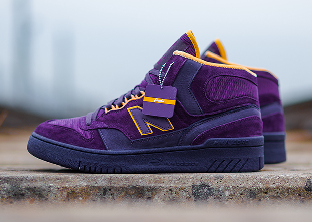 packer shoes x new balance 740 purple reign