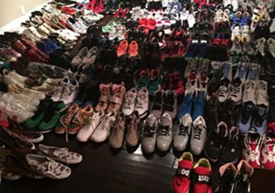 Camp Outside Nick Young’s New House And You Might Get a Box Full Of Free Shoes