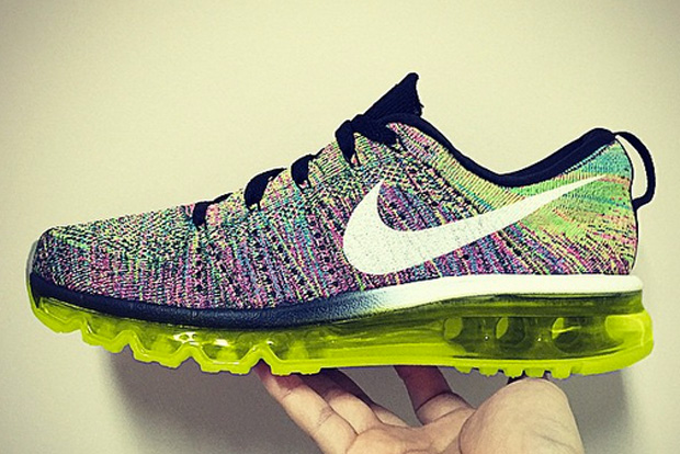 nike air max flyknit new multi color 1