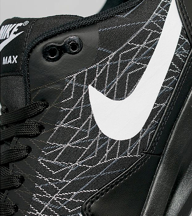 Nike Air Max Lunar1 Jacquard Black White 4