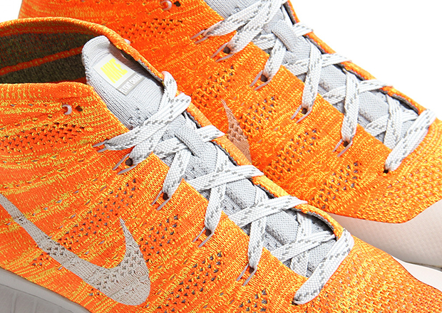 Nike Flyknit Trainer Chukka Fsb Total Orange 1