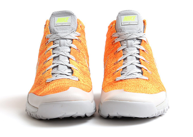 Nike Flyknit Trainer Chukka Fsb Total Orange 4