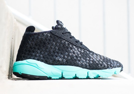 nike footscape desert chukka black hyper turquoise 1