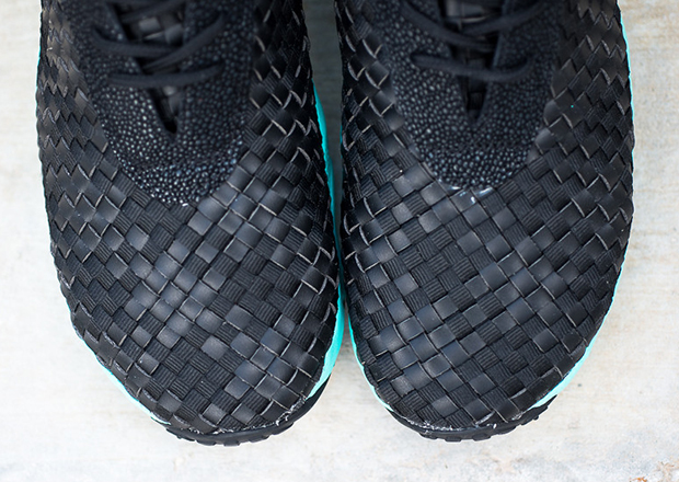 Nike Footscape Desert Chukka Black Hyper Turquoise 3