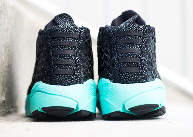 Nike Footscape Desert Chukka Black Hyper Turquoise 6