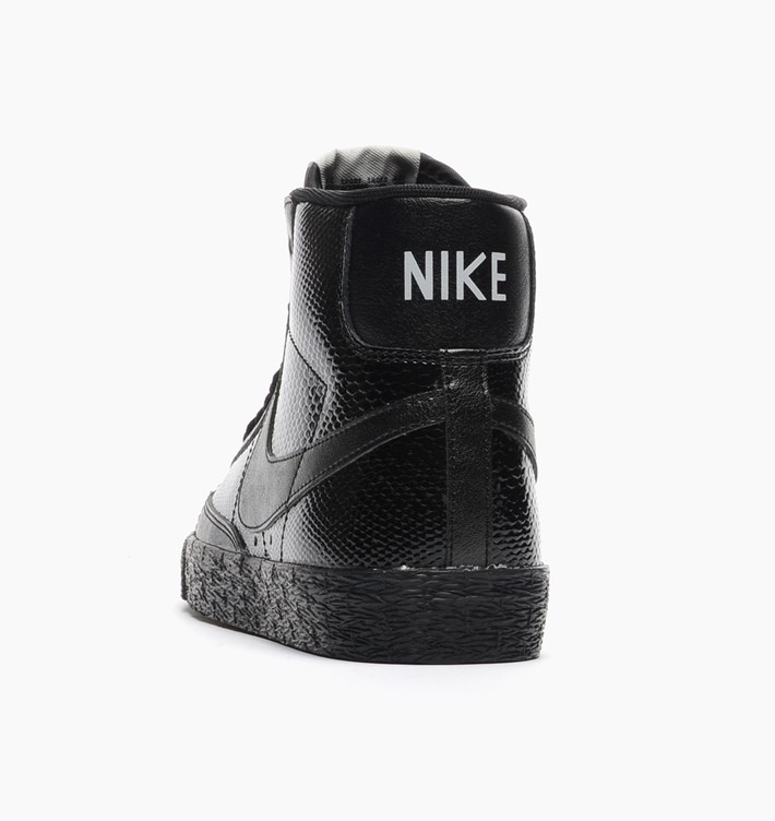 Nike Wmns Blazer Mid Prm Leather Patent Leather Snake 03