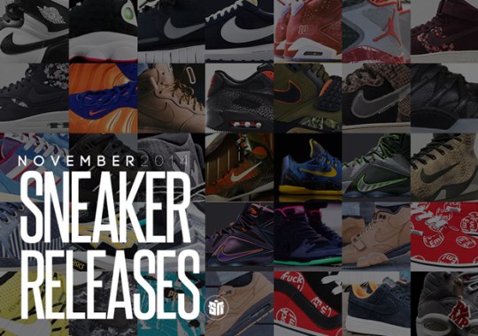 November 2014 Sneaker Releases
