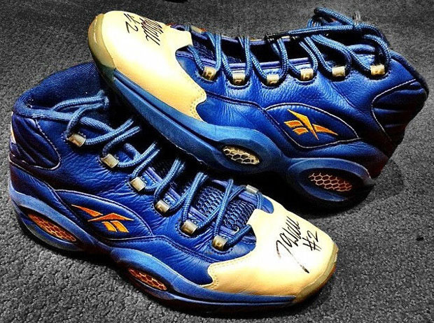 Reebok Question Mid "John Wall" Game-Worn Pair - Available on eBay