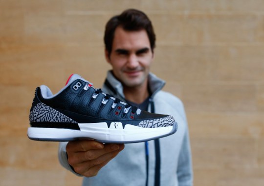 Roger Federer Remembers The OG Air Jordan 3, Michael Jordan, and More