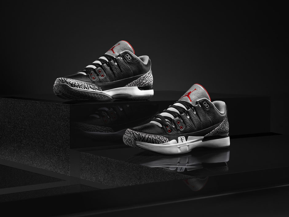 roger federer talks nike zoom vapor tour aj3 black cement 03