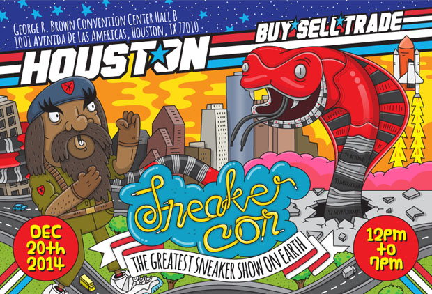 Sneaker Con Houston - Saturday, December 20th, 2014