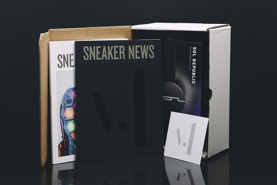 Sneaker News Volume One Black Cover 1