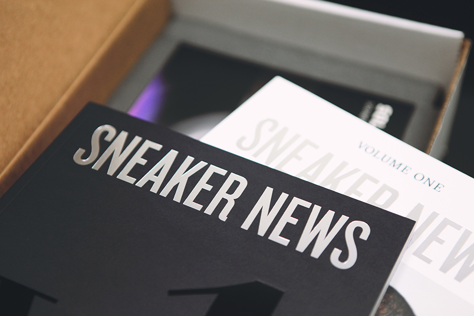 Sneaker News Volume One Black Cover 2