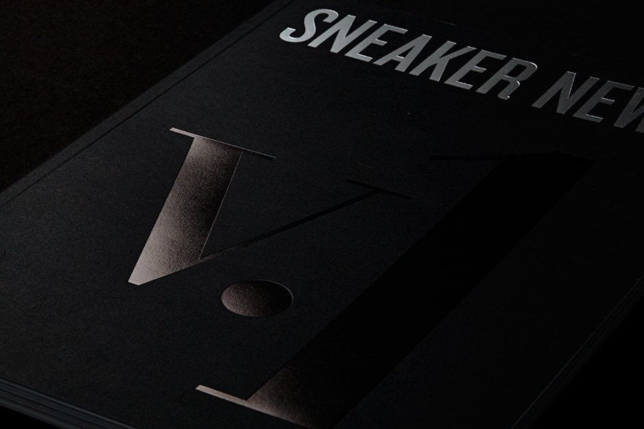 Sneaker News Volume One Black Cover 8