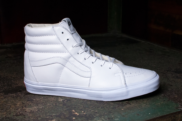 Vans All White Sk7 Hi Old Skool November 03