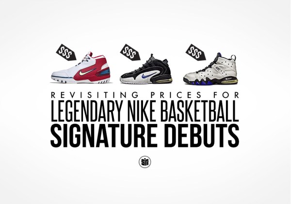 Revisiting Prices for Legendary Nike Basketball Signature Debuts ...