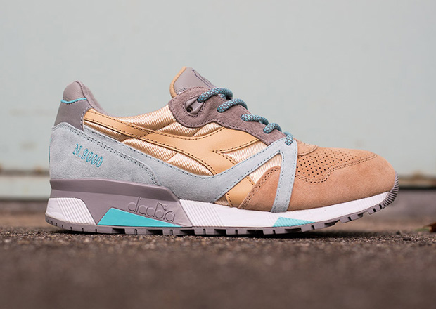 A look from above the Ronnie Fieg x Diadora From Seoul to Rio Intrepid