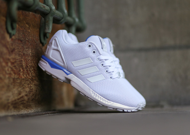 Zx flux navy blue and clearance white