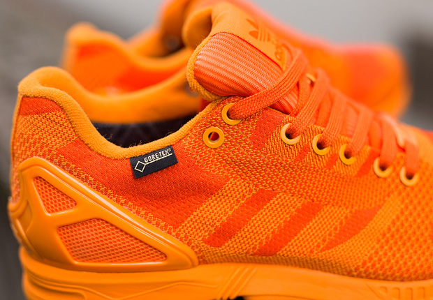 adidas Originals ZX Flux Weave Gore-Tex "Orange" SneakerNews.com