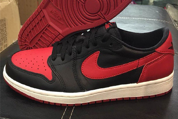 Air Jordan 1 Retro Low OG  "Bred"