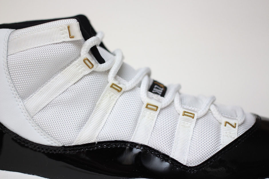 Air Jordan 11 Dmp Gold Eyelet Sample On Ebay