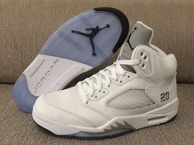 jordan 5 retro metallic silver