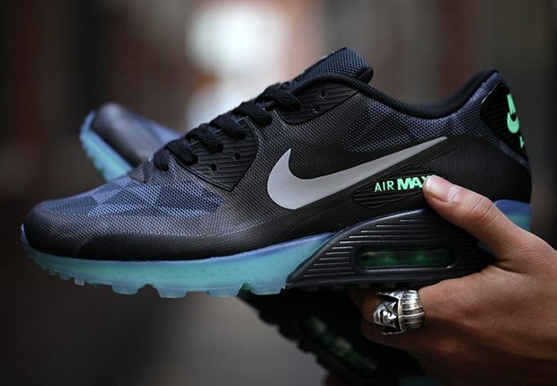 Nike Air Max 90 ICE - Black - Cool Grey 