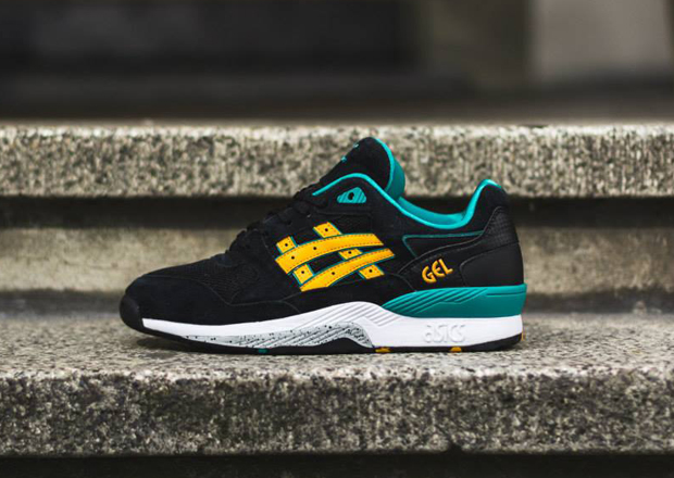 Asics GT Quick – Black – Fusion Gold – Teal