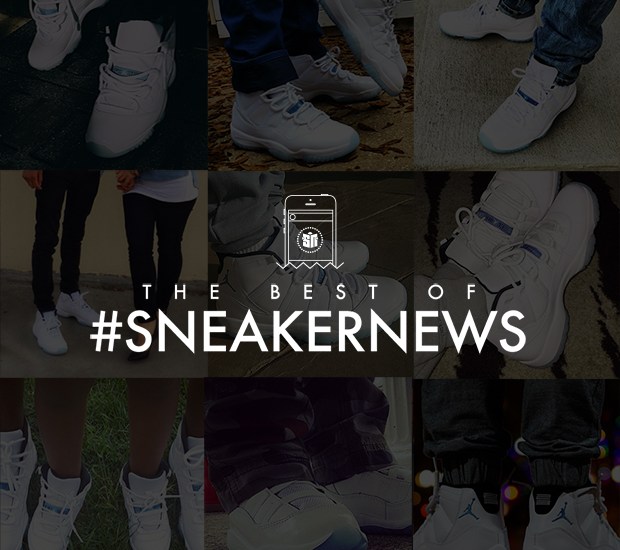 Best of #SneakerNews: Legend Blue 11s On-Feet