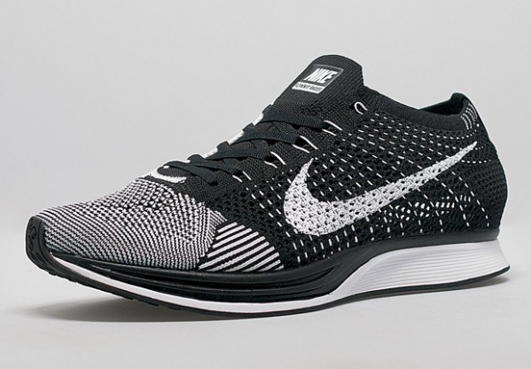 Nike Flyknit Racer - White - Black - SneakerNews.com