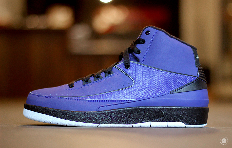 Index Portland Jordan 2 Blue Black Sample