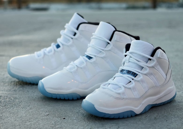 Air Jordan 11 “Legend Blue” in Kids and Adult Sizes