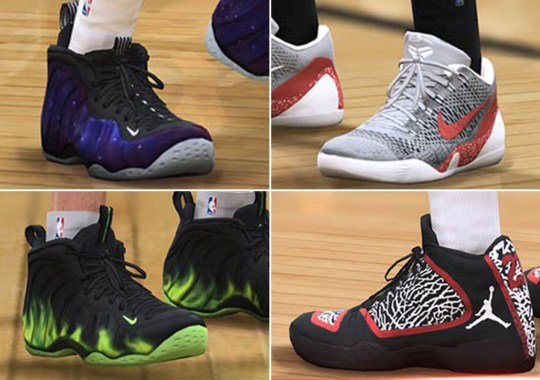 Galaxy Foamposites and More Heat Available for EA Sports NBA LIVE 15