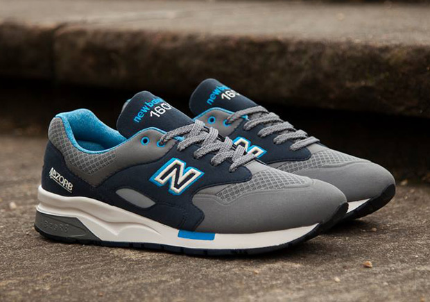 New Balance 1600 Mesh - Grey - Navy 