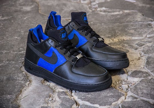 Nike Air Force 1 Huarache – Black – Lyon Blue