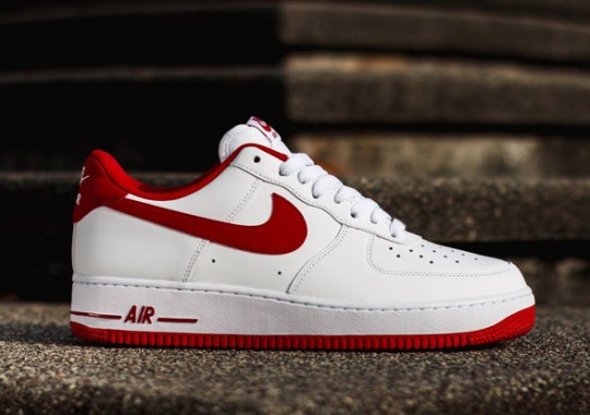 Nike Air Force 1 Low – White – Gym Red