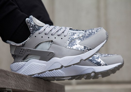 nike air huarache snow camo pack 1