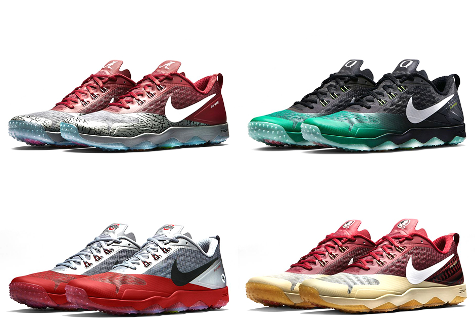 Nike Zoom Hypercross "Diamond Quest" Collection Featuring College Football Playoff Teams