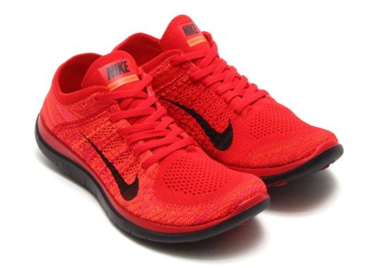 Nike Free 4.0 Flyknit “University Red”