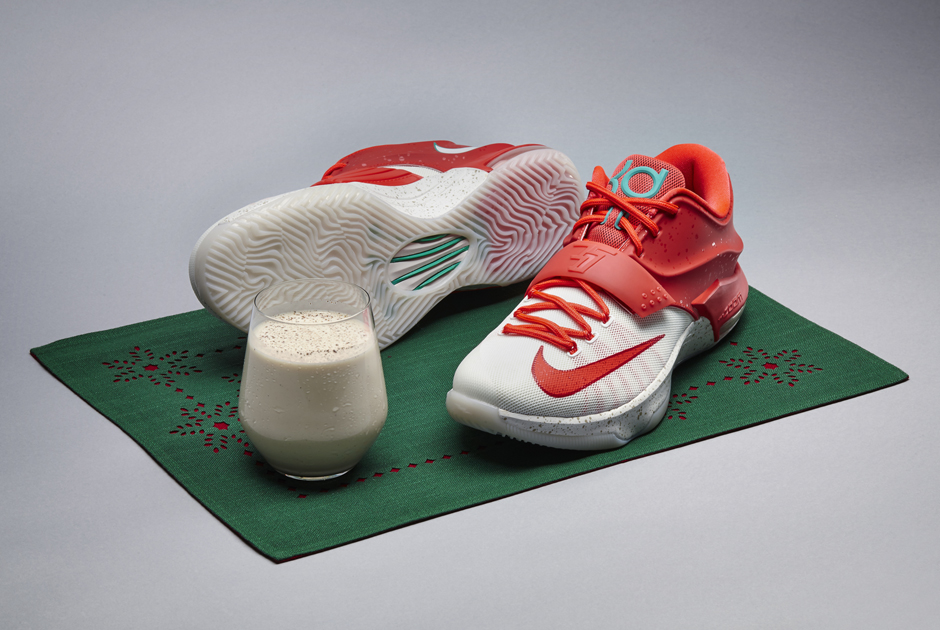 nike kd 7 eggnog christmas 1