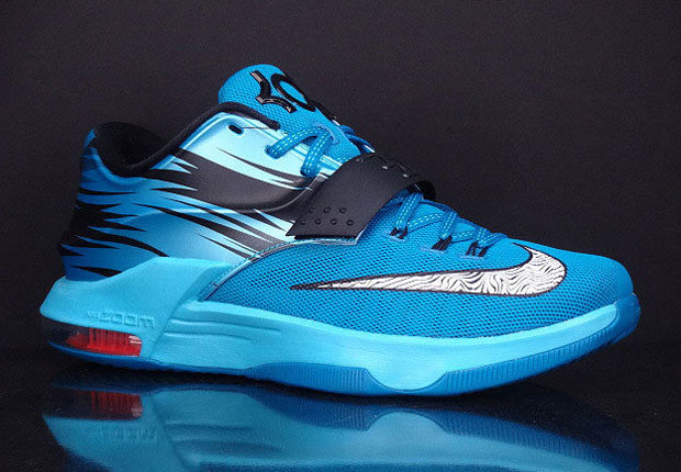 Nike Kd 7 Lacquer Blue Early Ebay 01