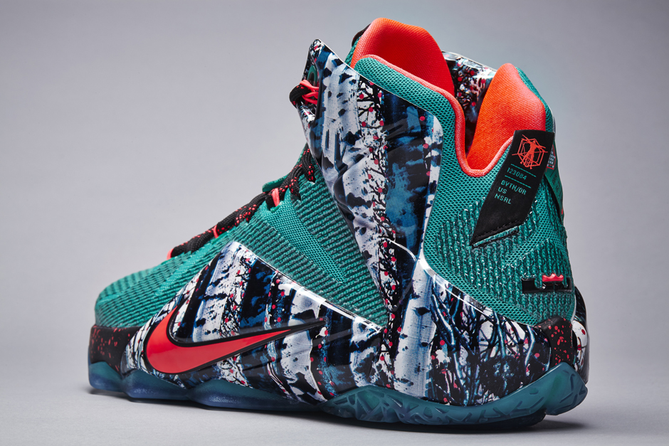 Nike Lebron 12 Christmas Akron 1