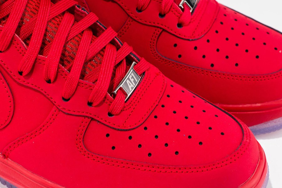 Nike Lunar Force 1 High - University Red - Ice Sole - SneakerNews.com