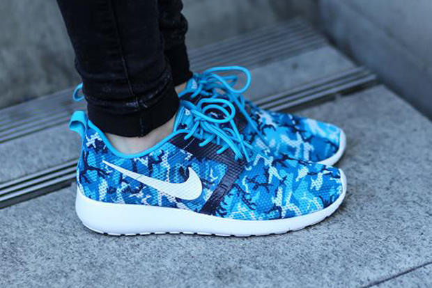Blue Camo Roshes Sale, TO 61%